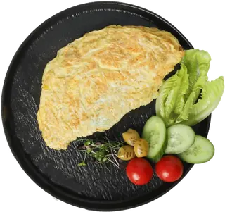 Classic egg omelet