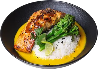 Teriyaki salmon