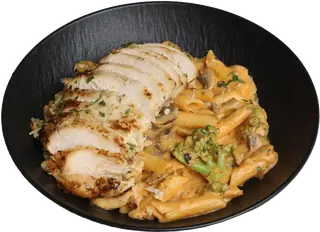 Chicken pasta in mix sauce