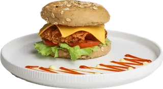 Golden burger