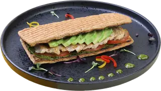Avocado chicken sandwich