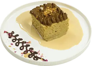 Coffee latte milkcake